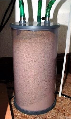 filtro nitrato-fosfato de resina